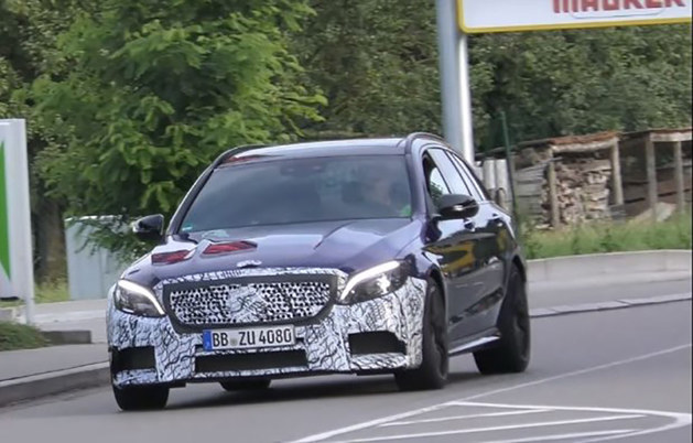 新款AMG C 63 旅行版谍照曝光 外观小改