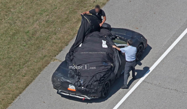 雪佛兰科尔维特C8谍照曝光 或2020发布