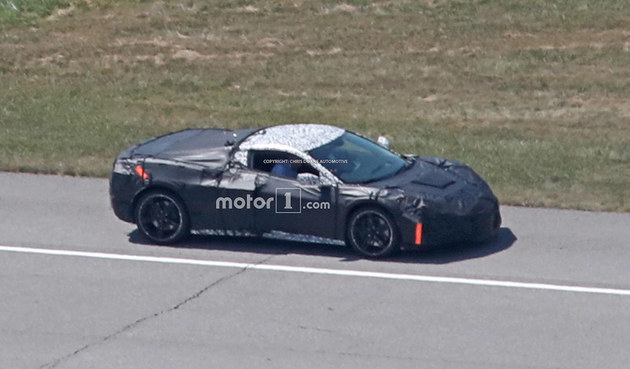 雪佛兰科尔维特C8谍照曝光 或2020发布