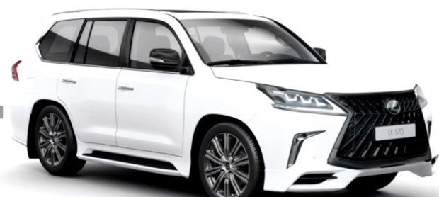 新款雷克萨斯LX570 Superior大换脸   前脸造型激进