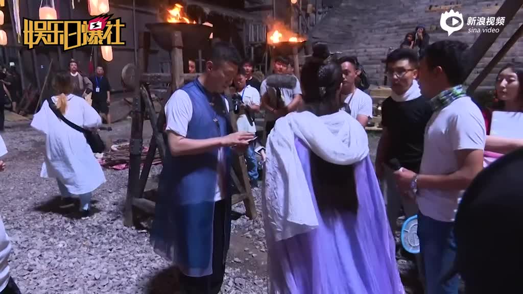 孙红雷探班景甜