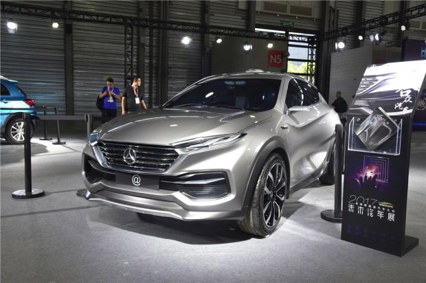 智能引领未来,强劲新能源汽车 合众@  震撼亮相