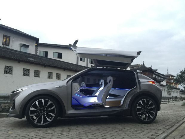 智能引领未来,强劲新能源汽车 合众@  震撼亮相