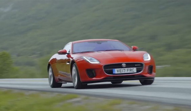 曝捷豹新F-Type路试谍照 搭2.0T发动机