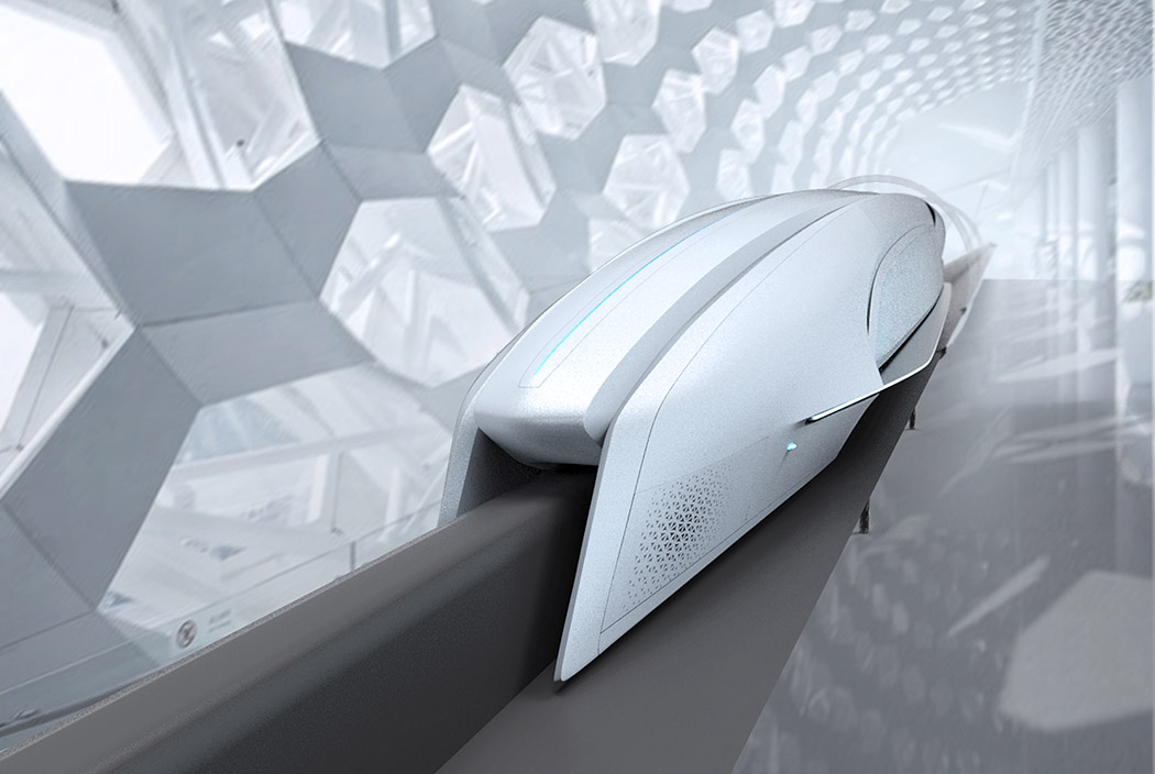 不仅有颜值 比马斯克Hyperloop快好几倍的超级高铁要来了