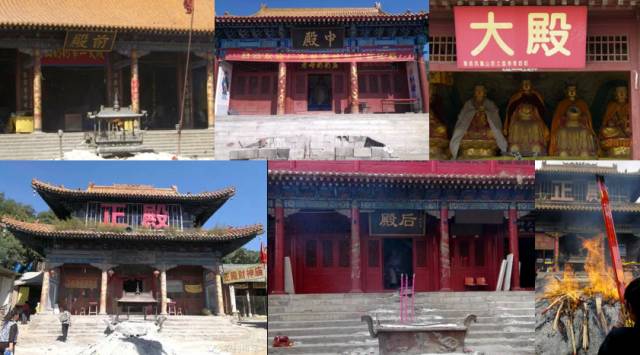 河北易县奶奶庙现奇葩神像:"车神"握方向盘