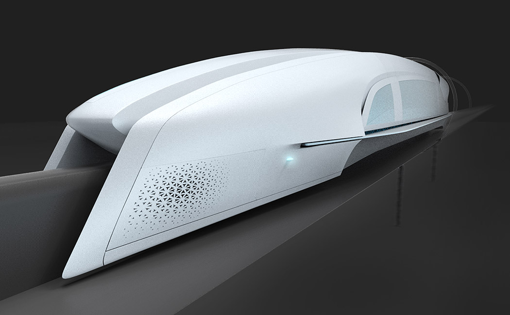 不仅有颜值 比马斯克Hyperloop快好几倍的超级高铁要来了