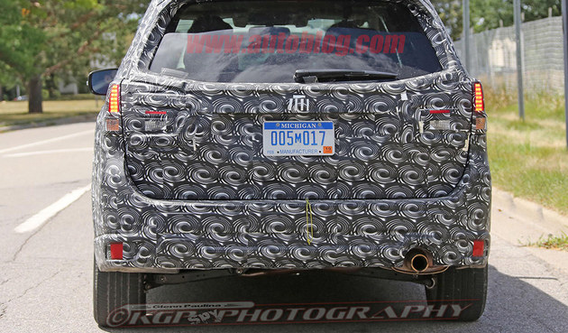 斯巴鲁全新森林人谍照曝光 或年底亮相