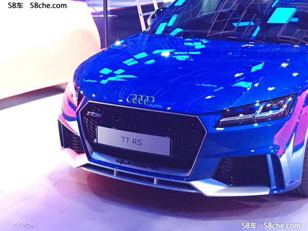 2017上海车展探馆 奥迪TT RS版本亮相