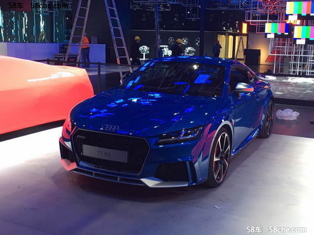 2017上海车展探馆 奥迪TT RS版本亮相