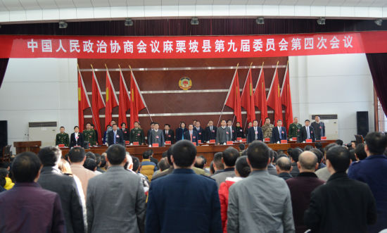麻栗坡县政协九届四次会议隆重开幕