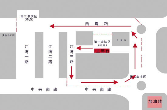 巡游线路