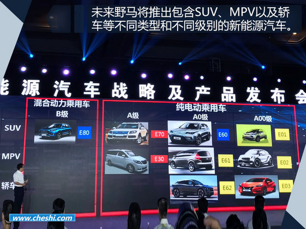 野马将进入产品爆发期 规划推8款纯电/混动车-图1