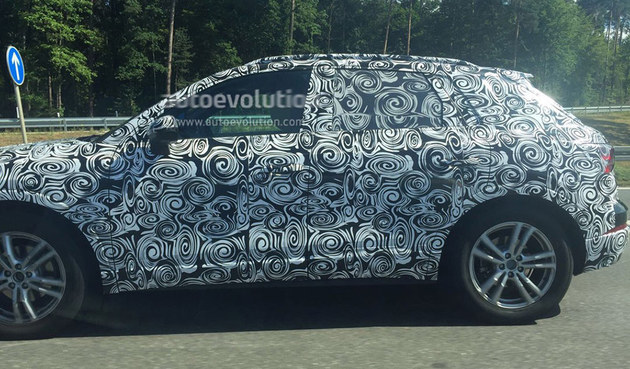 奥迪全新Q3路试谍照曝光 或2018年发布