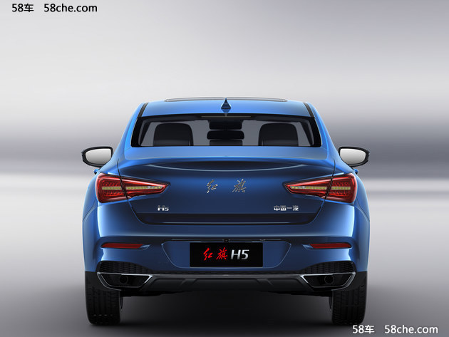 年轻人的购车新宠 红旗H5蓝色涂装露出