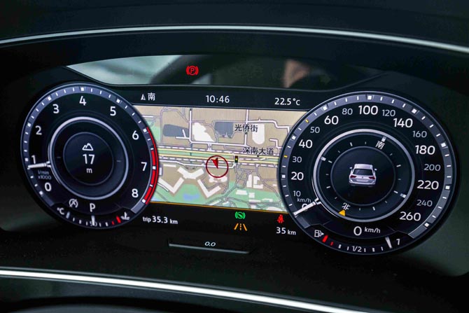 11. Tiguan 全液晶仪表