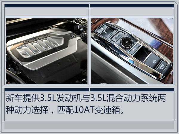 讴歌新款RLX实车图片曝光 钻石前脸/首搭10AT-图1