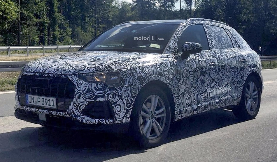 全新奥迪Q3路试谍照曝光 