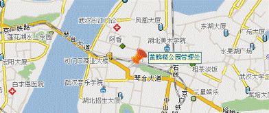 黄鹤楼公园地图