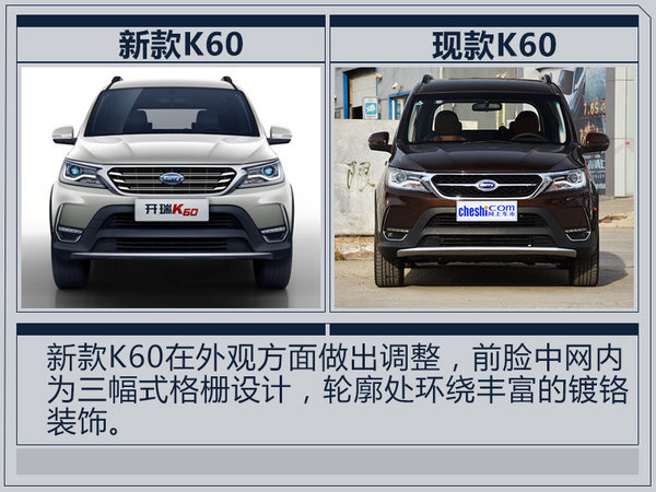 开瑞新SUV将于四季度上市 配置大幅升级(图)-图3