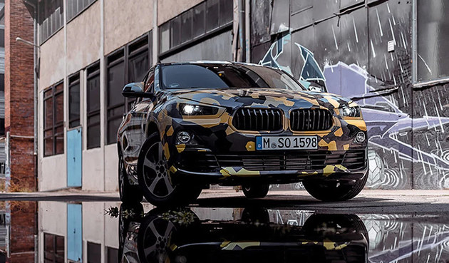 2017法兰克福车展 宝马X2量产版预告图