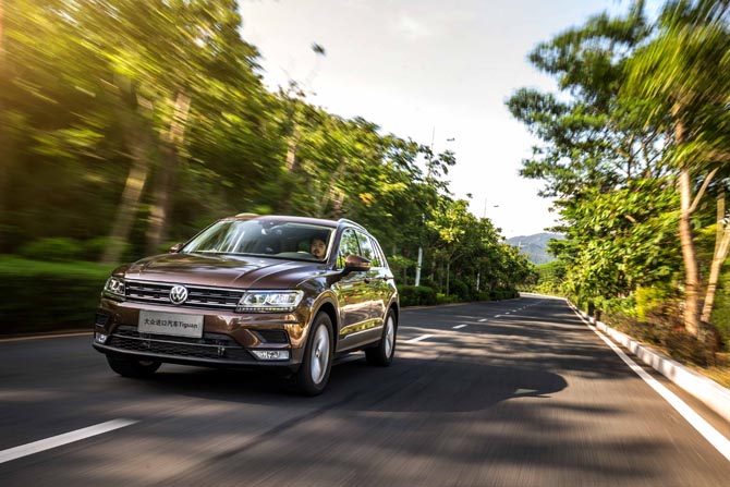 3. Tiguan 280 TSI  COMFORTLINE 动态