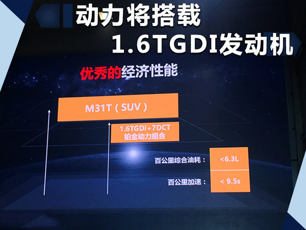 奇瑞全新SUV-M31T/九月首发 搭1.5T混动系统-图4
