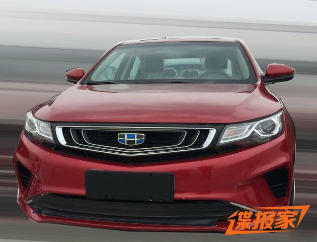 新款帝豪GL路试谍照曝光 外观造型调整