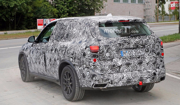 全新宝马X5最新谍照曝光 配备激光大灯