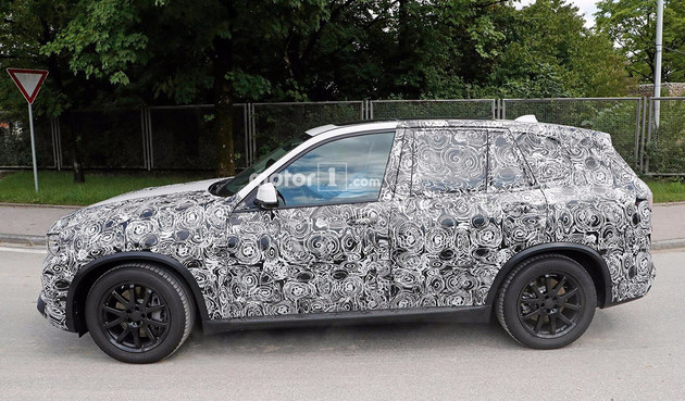 全新宝马X5最新谍照曝光 配备激光大灯