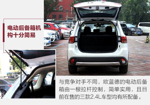 增配电子手刹等 抢先实拍2018款欧蓝德