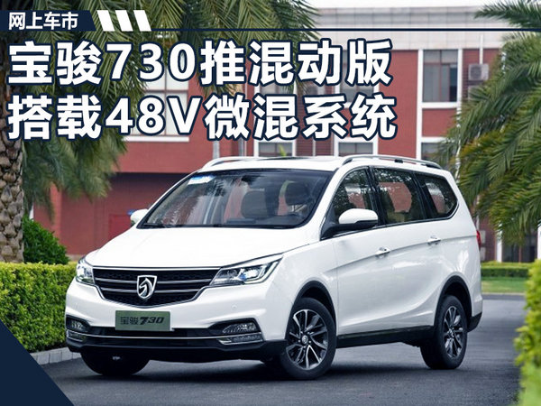 宝骏730混动版谍照曝光 动力配48V微混系统-图1