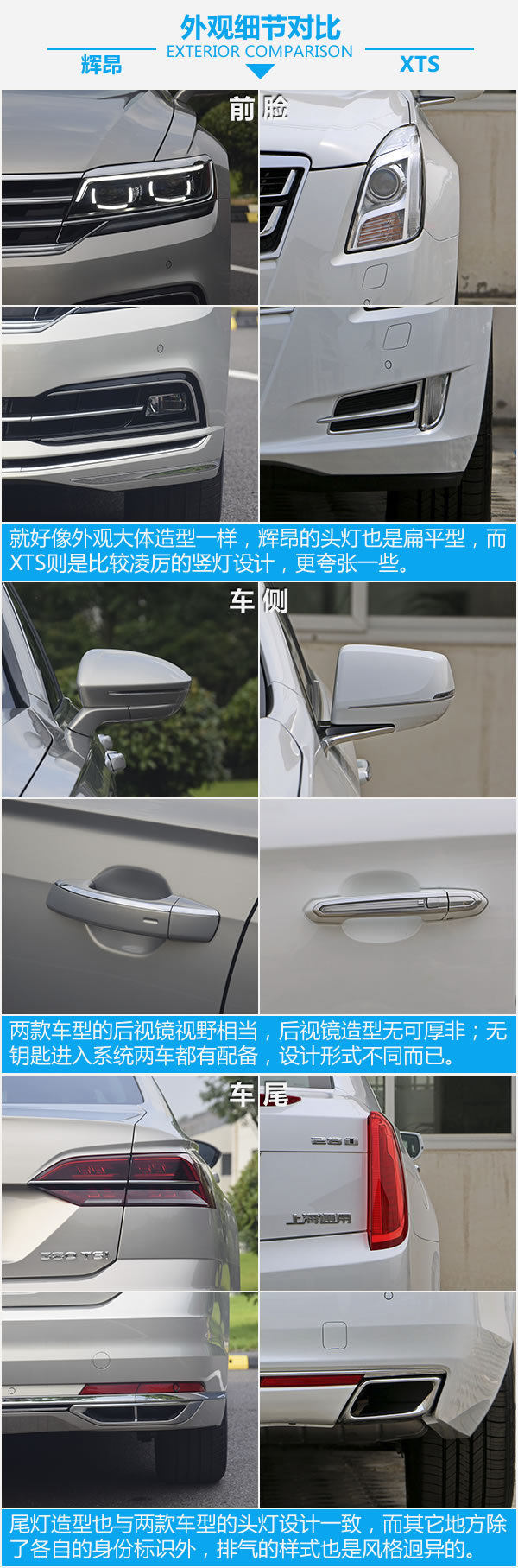 低调奢华/狂放不羁！大众辉昂对比凯迪拉克XTS-图5