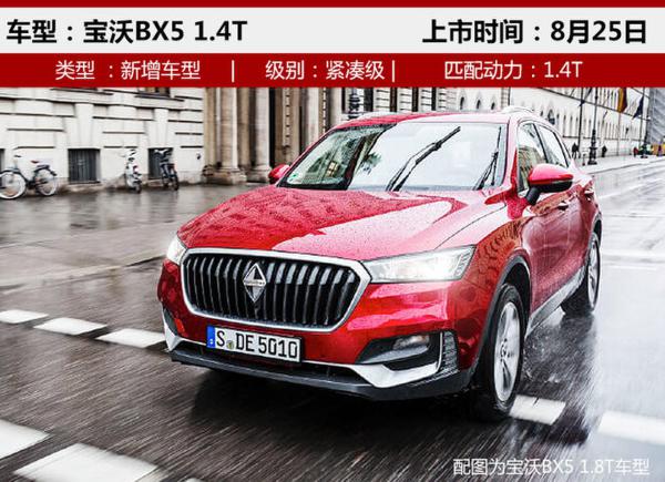 下周近50款新车上市 含SUV/轿车/旅行车