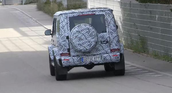 曝梅赛德斯-AMG新G63谍照 或2019年上市