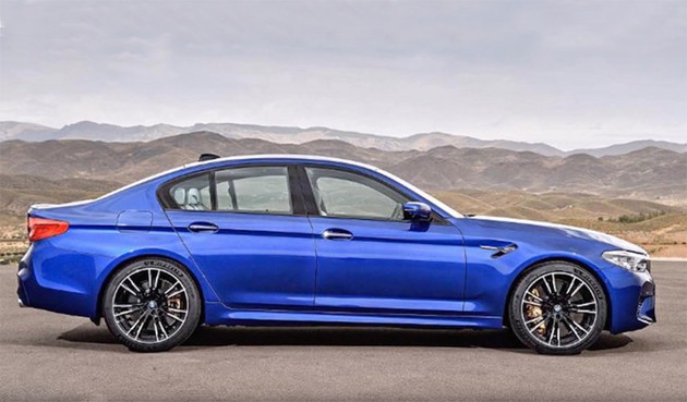 2017法兰克福车展 全新宝马M5官图曝光