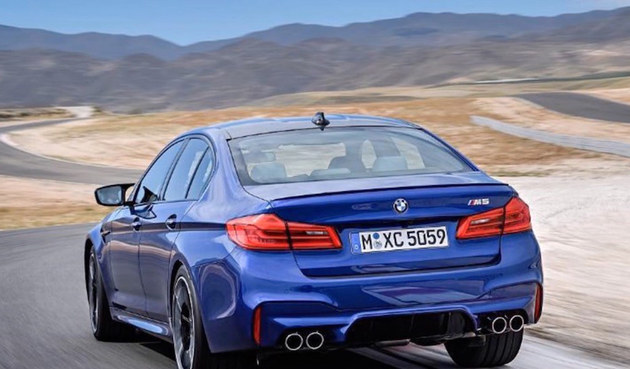 2017法兰克福车展 全新宝马M5官图曝光