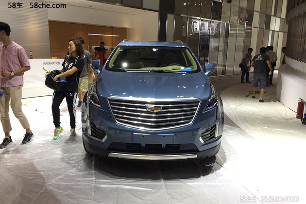 2017成都车展探馆 凯迪拉克XT5混动版