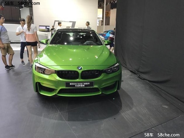 成都车展探馆 宝马M3/M4车迷限量版曝光