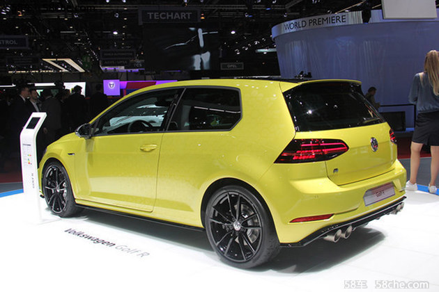 成都车展探馆 大众新款高尔夫R实车曝光