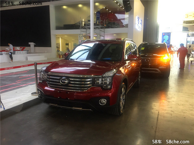 成都车展探馆 广汽传祺GS7实车图片曝光