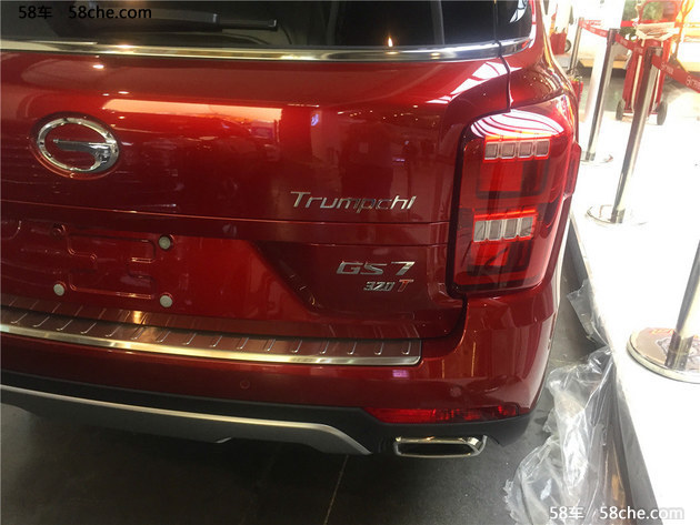 成都车展探馆 广汽传祺GS7实车图片曝光