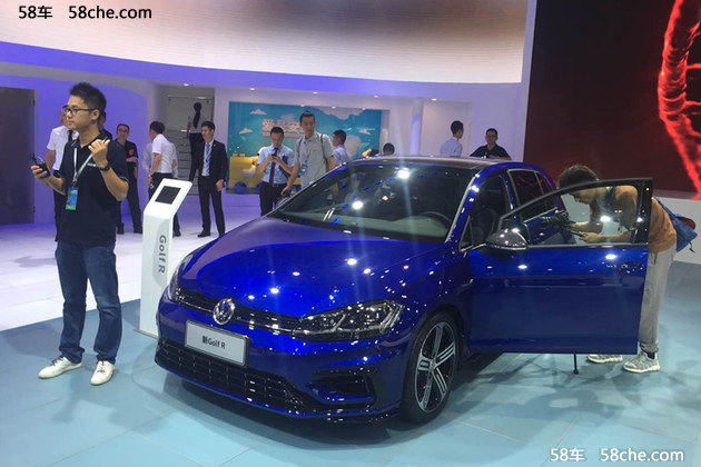 2017成都车展 新款高尔夫R售40.78万元