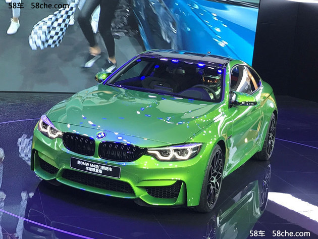 成都车展探馆 宝马M3/M4车迷限量版上市