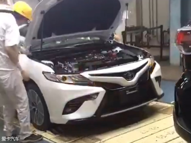 疑似国产全新凯美瑞谍照 有望年底上市