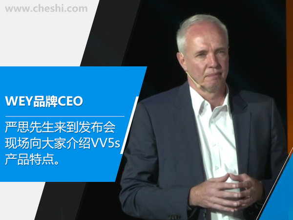 长城WEY新SUV-VV5s正式上市 售XX-XX万元-图1