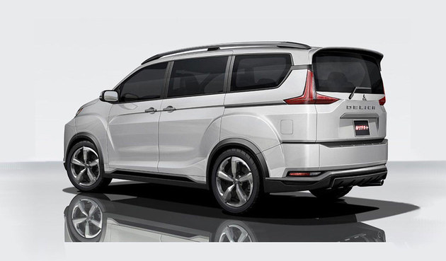 三菱Delica概念车官图曝光 或10月发布