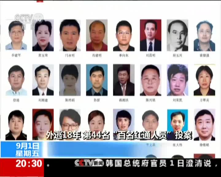 外逃18年 第44名"百名红通人员"投案:刘常凯