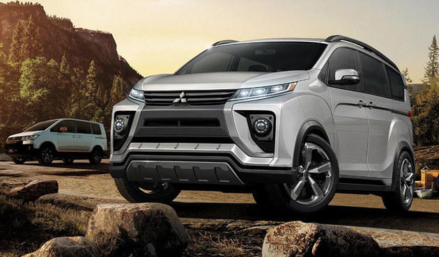 三菱Delica概念车官图曝光 或10月发布