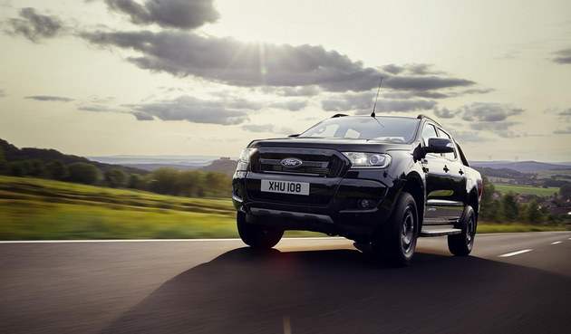 福特Ranger黑色限量版官图 9月17日亮相